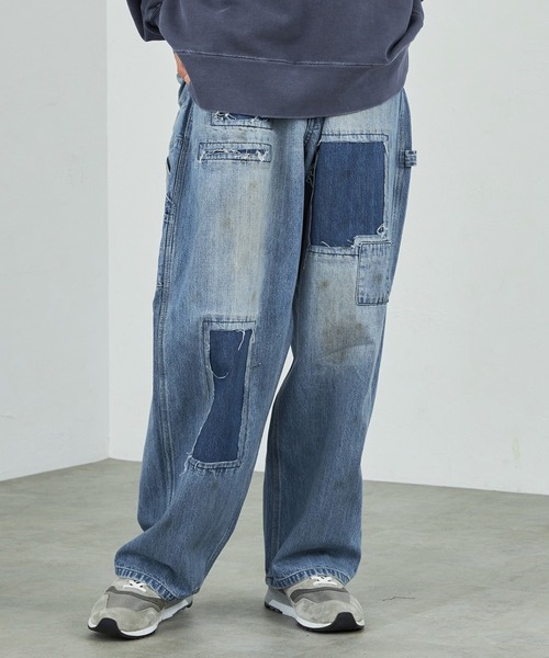 Lee LEE リー DUNGAREES DENIM PAINTER PANTS ダンガリー デニム