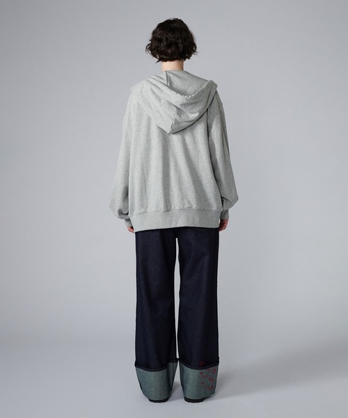 ONCILY(オンシェリー)の「EMBROIDERY ROLL-UP DENIM PANTS / デザイン刺繍ロールアップデニムパンツ(デニムパンツ・メンズ・ブラック/インディゴブルー・SMALL/MEDIUM/LARGE)」の15枚目の写真