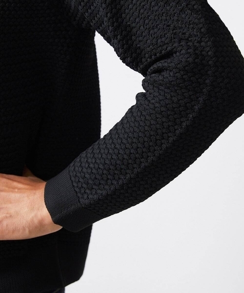 ニットノーカラーブルゾン セットアップ（ブルゾン）｜MICHEL KLEIN