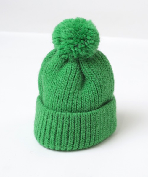 RNA（アールエヌエー）の「E5045 ローゲージニットＣＡＰ（ニットキャップ/ビーニー・レディース・グリーン/杢グレー/ブラック・FREE）」の5枚目の写真