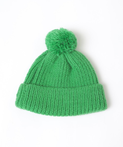 RNA（アールエヌエー）の「E5045 ローゲージニットＣＡＰ（ニットキャップ/ビーニー・レディース・グリーン/杢グレー/ブラック・FREE）」の4枚目の写真