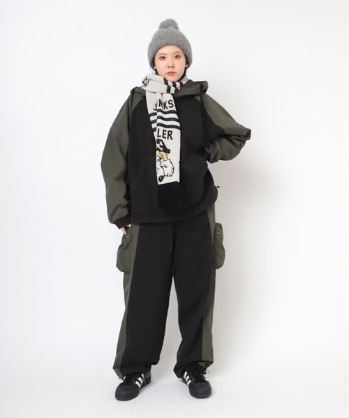 RNA（アールエヌエー）の「E5045 ローゲージニットＣＡＰ（ニットキャップ/ビーニー・レディース・グリーン/杢グレー/ブラック・FREE）」の15枚目の写真