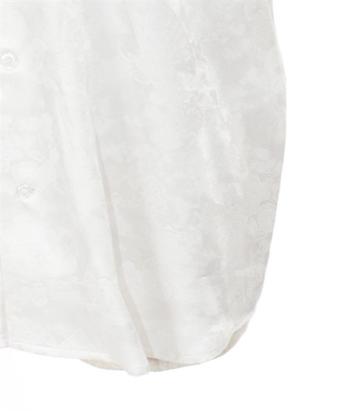 AXES-X（アクシーズエックス）の「扇子ジャカード着物風長袖シャツ（シャツ/ブラウス・メンズ・ブラック/キナリ/ブルーグリーン・MEDIUM/LARGE/X-LARGE）」の16枚目の写真