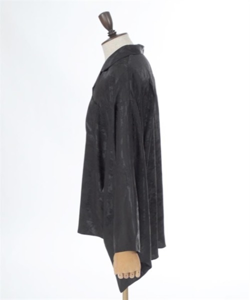 AXES-X（アクシーズエックス）の「扇子ジャカード着物風長袖シャツ（シャツ/ブラウス・メンズ・ブラック/キナリ/ブルーグリーン・MEDIUM/LARGE/X-LARGE）」の22枚目の写真