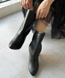 DouDou | ルーズフィットミドルブーツ(ブーツ)