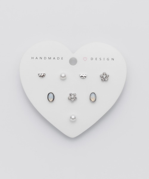 ciite'(シーテ)の「ピアス 4セット / pierce 4 set(ピアス(両耳用)・レディース・シルバー/ゴールド・FREE)」の1枚目の写真