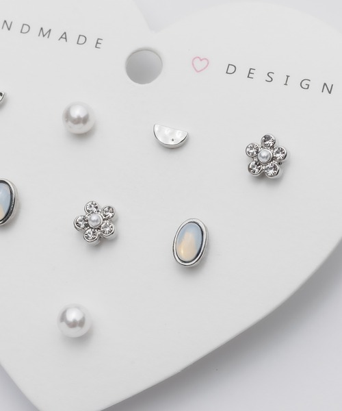 ciite'(シーテ)の「ピアス 4セット / pierce 4 set(ピアス(両耳用)・レディース・シルバー/ゴールド・FREE)」の7枚目の写真
