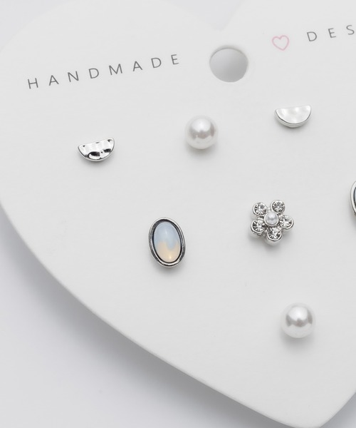 ciite'(シーテ)の「ピアス 4セット / pierce 4 set(ピアス(両耳用)・レディース・シルバー/ゴールド・FREE)」の8枚目の写真