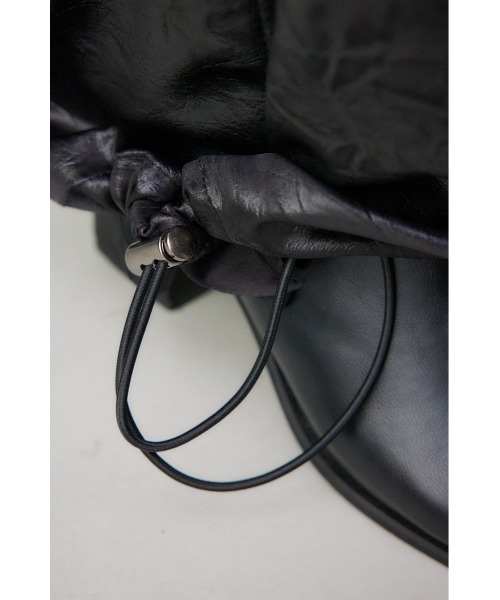 AZUL by moussy(アズールバイマウジー)の「ドロストリングパラシュートパンツ(スラックス・レディース・ブラック系その他2/グレー・MEDIUM/SMALL)」の15枚目の写真