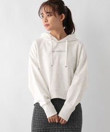 GLOBAL WORK | 乾きやすいプリントクロップドパーカー/115481(パーカー)