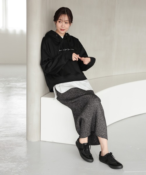 セール】乾きやすいプリントクロップドパーカー/115481（パーカー