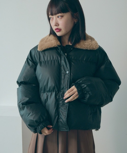 fur Collar down jacket / 襟ファー中綿ダウンジャケット（ダウンジャケット/コート）｜AO2（アオズ）
