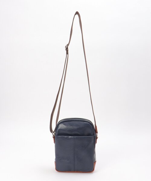 GPレザータッチショルダーバッグ（ショルダーバッグ）｜ikka（イッカ