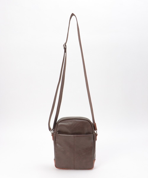 GPレザータッチショルダーバッグ（ショルダーバッグ）｜ikka（イッカ