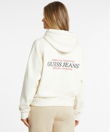 GUESS JEANS（ゲスジーンズ）の「GUESS JEANS Hood Os American Trad Sweat パーカー（パーカー）」