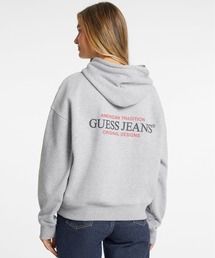 GUESS JEANS（ゲスジーンズ）の「GUESS JEANS Hood Os American Trad Sweat パーカー（パーカー）」