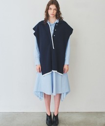 【soduk】big knit vest