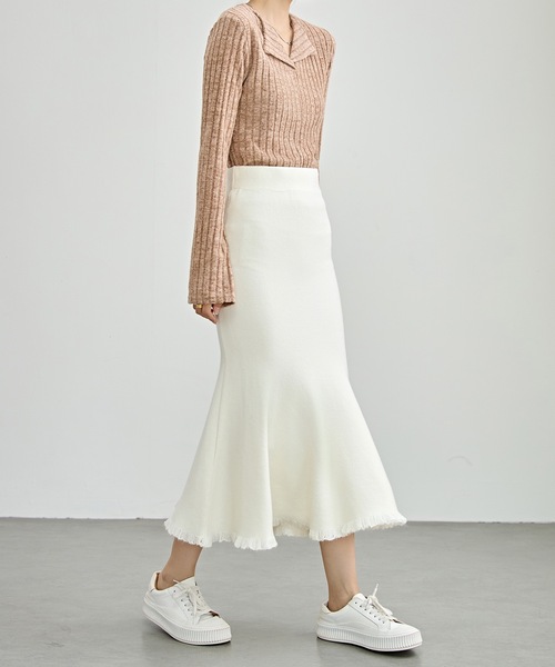 マーメイドプリントスカート♡新作新品34 新作！プリントマーメイドスカート | FRAY I.D | ショップブログ