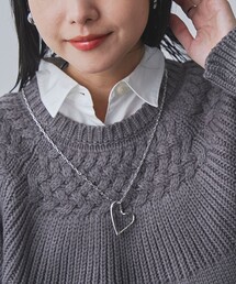 coen（コーエン）の「ロングチェーンハートモチーフネックレス（ヘアゴム）」