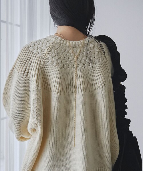 coen（コーエン）の「ロングチェーンハートモチーフネックレス（ヘアゴム・レディース・シルバー/ゴールド・FREE）」の5枚目の写真