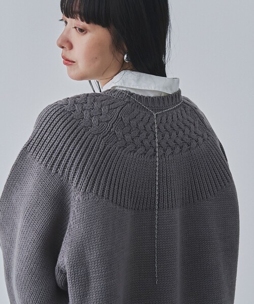 coen（コーエン）の「ロングチェーンハートモチーフネックレス（ヘアゴム・レディース・シルバー/ゴールド・FREE）」の8枚目の写真