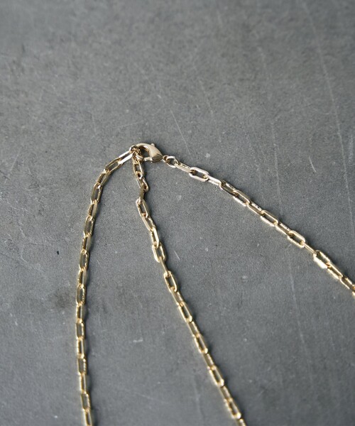 coen（コーエン）の「ロングチェーンハートモチーフネックレス（ヘアゴム・レディース・シルバー/ゴールド・FREE）」の12枚目の写真