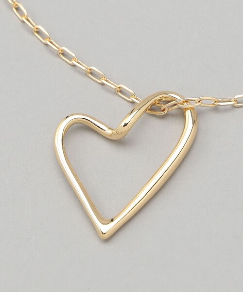 coen（コーエン）の「ロングチェーンハートモチーフネックレス（ヘアゴム・レディース・シルバー/ゴールド・FREE）」の17枚目の写真