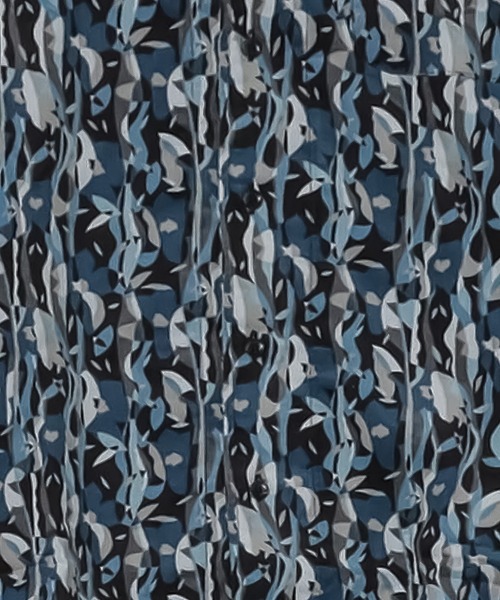 MEN'S BIGI(メンズビギ)の「Liberty コーデュロイフラワープリントシャツ(シャツ/ブラウス・メンズ・ボルドー/ブルー/ブラック・04/01/03/02)」の10枚目の写真