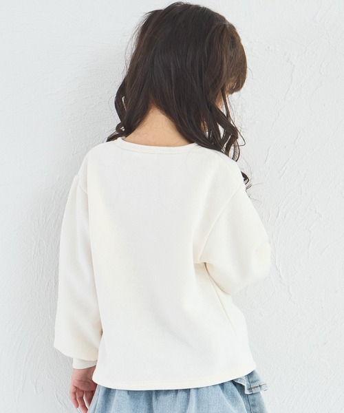 pairmanon(ペアマノン)の「【ぬくふわ】裏起毛 きらきら アソート ハートボタン カーディガン(カーディガン/ボレロ・キッズ・ブラック/グレー/アイボリー/ホワイト系その他/ブラック系その他/ライトピンク/ブラウン系その他・110/140/120/90/130/100/150)」の9枚目の写真