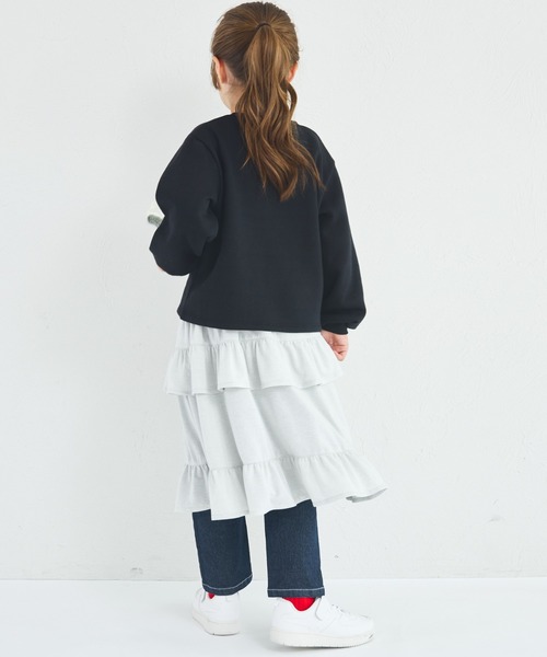 pairmanon(ペアマノン)の「【ぬくふわ】裏起毛 きらきら アソート ハートボタン カーディガン(カーディガン/ボレロ・キッズ・ブラック/グレー/アイボリー/ホワイト系その他/ブラック系その他/ライトピンク/ブラウン系その他・110/140/120/90/130/100/150)」の16枚目の写真