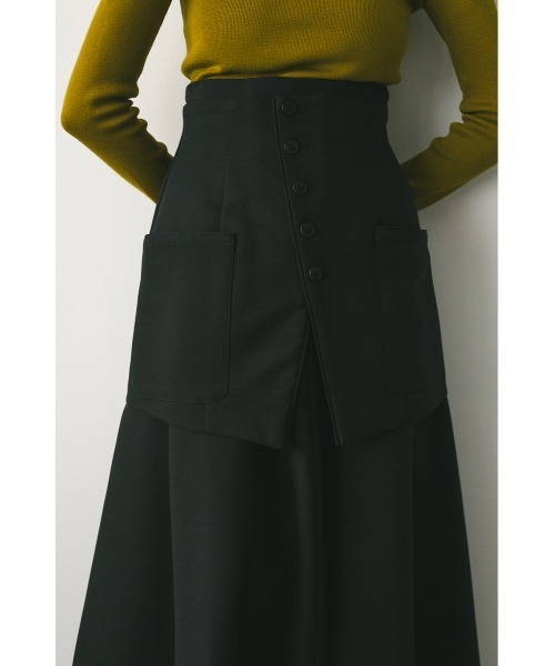 STYLEMIXER（スタイルミキサー）の「スーツデザインベルト（ベルト・レディース・ブラック/ライトベージュ・SMALL/MEDIUM）」の2枚目の写真