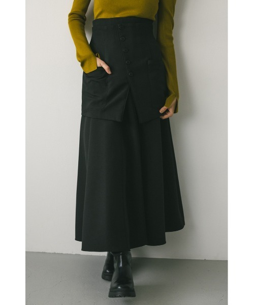 STYLEMIXER（スタイルミキサー）の「スーツデザインベルト（ベルト・レディース・ブラック/ライトベージュ・SMALL/MEDIUM）」の6枚目の写真