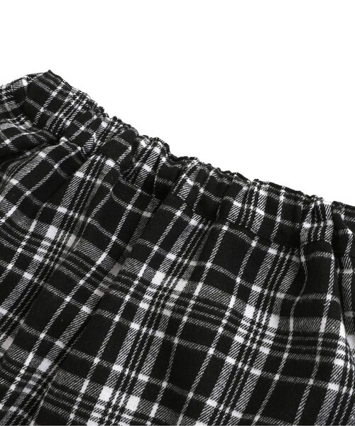 algy（アルジー）の「起毛チェックりぼんスカパン（スカート・キッズ・ベージュ/ブラック/レッド/グリーン・SMALL/MEDIUM/X-SMALL/XX-SMALL）」の18枚目の写真
