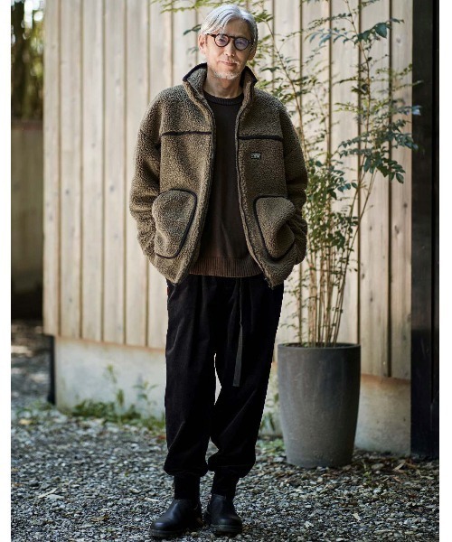 SUNNY CLOUDS コタツフリースボアジャケット〈メンズ