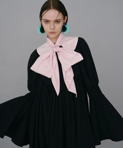 NON TOKYO/ノントーキョー】POWERSHOULDER FRILL ONE-PIECE/パワー