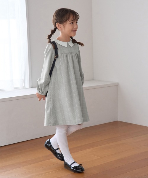 【KIDS】セレモニーにも・セットアップ対応/ギャザーワンピース（ワンピース）｜ROPE' PICNIC（ロペピクニック）