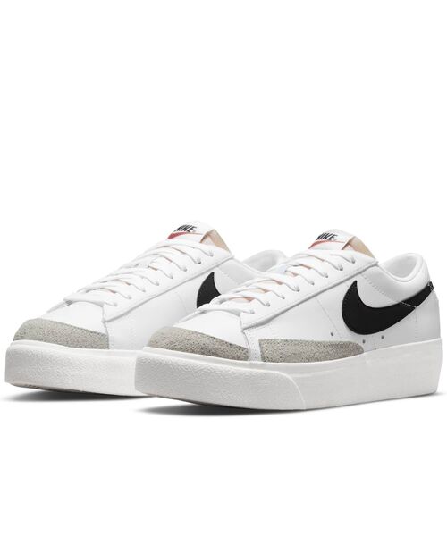 NIKE（ナイキ）の「ナイキ ブレーザー LOW プラットフォーム ウィメンズシューズ / Nike Blazer Low Platform Women's Shoes DJ0292-101 White（スニーカー・レディース・ホワイト系その他2・22/22.5/23/23.5/24/24.5/25/25.5/26/26.5/27/27.5/28/28.5/29）」の9枚目の写真