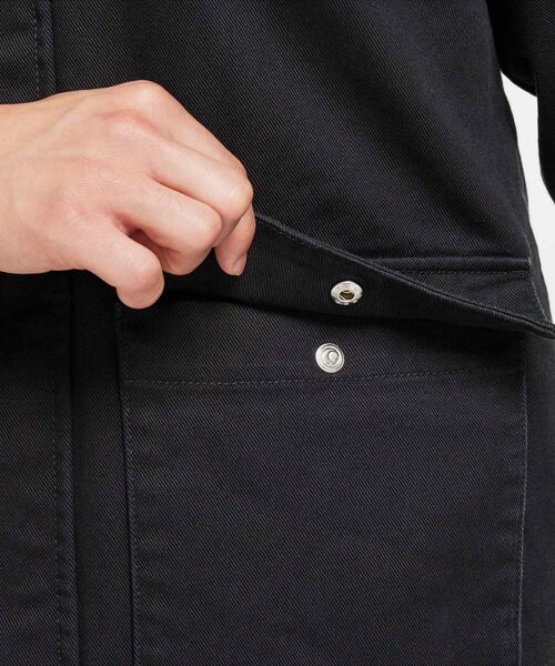 NIKE（ナイキ）の「ナイキ スポーツウェア メンズ ワーク ジャケット / Nike Sportswear Men's Work Jacket HQ2953-010 Black（ミリタリージャケット・メンズ・ブラック・2XL/3XL/L/M/S/XL）」の11枚目の写真