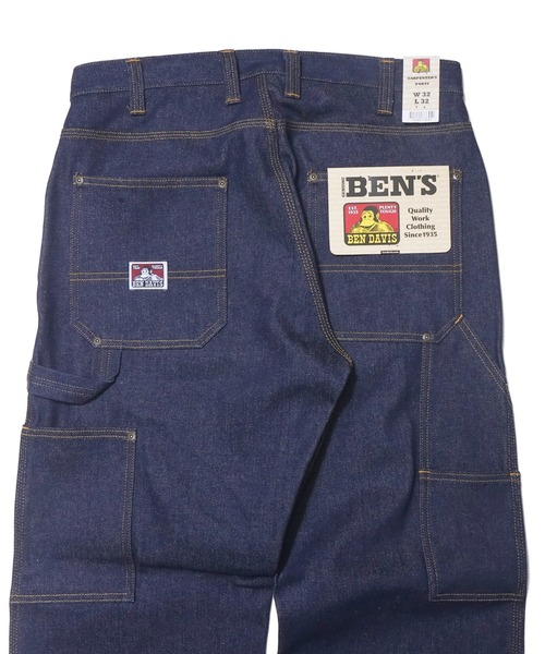 本日限定！ベン・デイビスペインタージーンズUSA BEN DAVIS USA》USA CARPENTER PANTS（デニムパンツ）｜BEN