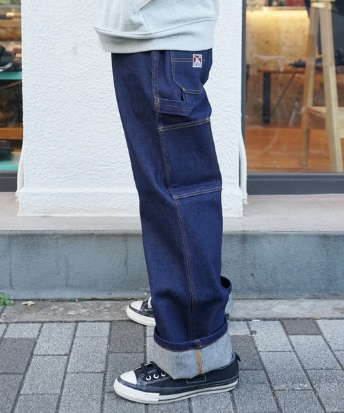 BEN DAVIS（ベンデイビス）の「《BEN DAVIS USA》USA CARPENTER PANTS（デニムパンツ・メンズ・インディゴブルー・W30 L32/W32 L32/W34 L34/W36 L34）」の10枚目の写真
