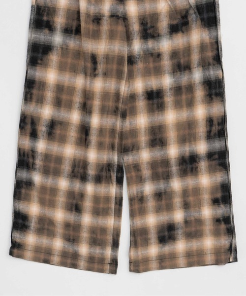 メゾンスペシャルMAISON SPECIAL／マルチチェックイージーパンツ／38  