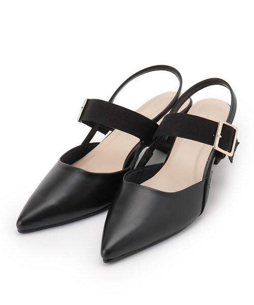 【新品未使用】キルティングスリングバックパンプス/35.5/BLU/レザー 中古・古着通販】GUCCI (グッチ) キルティングスリングバックパンプス