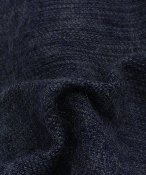 PUAL CE CIN（ピュアルセシン）の「無地ネパールストール１８０ｘ７０（ストール/ショール・レディース・グレー/ベージュ/ネイビー/ターコイズブルー/ピンク/グリーン・FREE）」の9枚目の写真