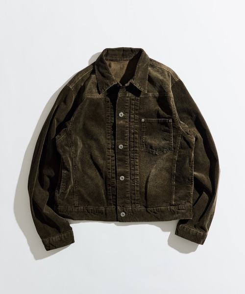 BLEACHED CORDUROY JACKET / ブリーチコーデュロイジャケット