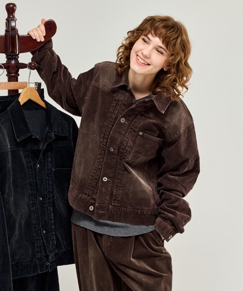BLEACHED CORDUROY JACKET / ブリーチコーデュロイジャケット