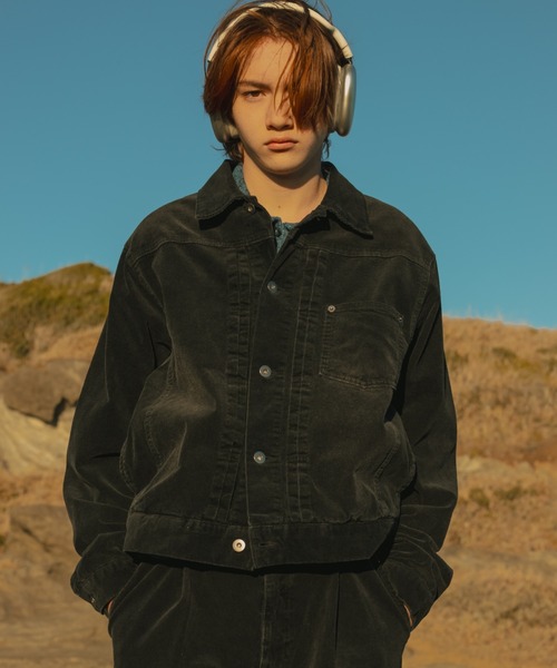 BLEACHED CORDUROY JACKET / ブリーチコーデュロイジャケット
