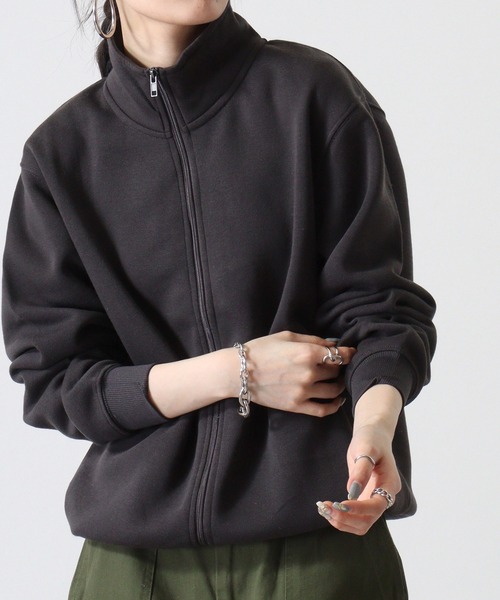 FUNALIVE（ファンアライブ）の「裏起毛フルZIPカーディガン（カーディガン/ボレロ・メンズ・ブラック/杢グレー/スミクロ/ブルー・M/L/LL）」の21枚目の写真