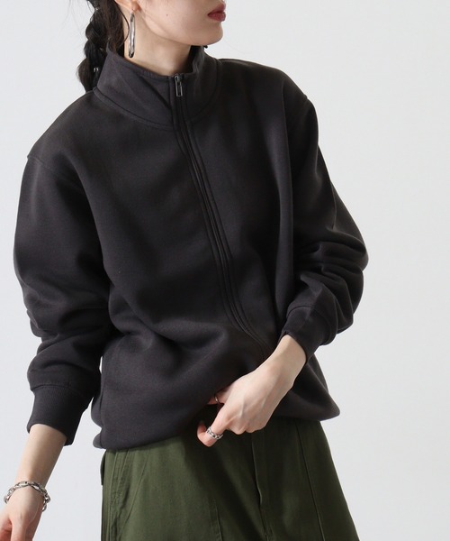 FUNALIVE（ファンアライブ）の「裏起毛フルZIPカーディガン（カーディガン/ボレロ・メンズ・ブラック/杢グレー/スミクロ/ブルー・M/L/LL）」の20枚目の写真