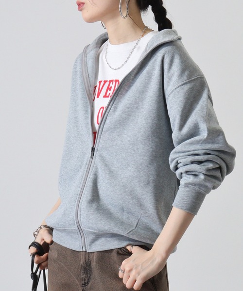 FUNALIVE（ファンアライブ）の「裏起毛フルZIPカーディガン（カーディガン/ボレロ・メンズ・ブラック/杢グレー/スミクロ/ブルー・M/L/LL）」の14枚目の写真