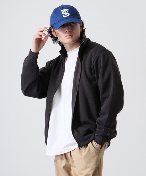 FUNALIVE（ファンアライブ）の「裏起毛フルZIPカーディガン（カーディガン/ボレロ・メンズ・ブラック/杢グレー/スミクロ/ブルー・M/L/LL）」の18枚目の写真